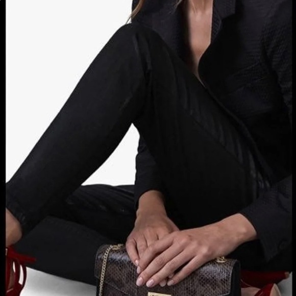 💖 Reiss Turner Textured Blazer, Navy - Picture 6 of 10